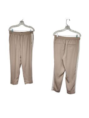 Express Womens Medium High Rise Pull On Joggers Drawstring Waist Pockets Boho
